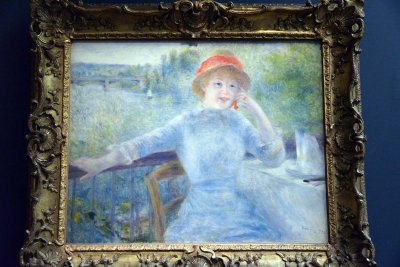 Pierre Auguste Renoir - Alphonsine Fournaise (1879) - Musée d'Orsay - 3468