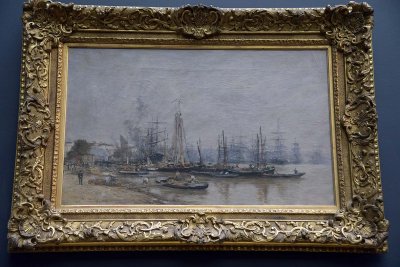 Eugène Boudin - Le port de Bordeaux (1874) - Musée d'Orsay - 3487