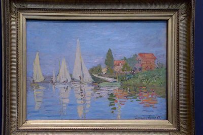 Claude Monet - Régates à Argenteuil (1872) - Musée d'Orsay - 3512