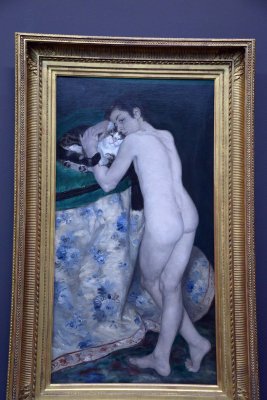 Pierre Auguste Renoir - Le garçon au chat, 1868 - Musée d'Orsay - 3552