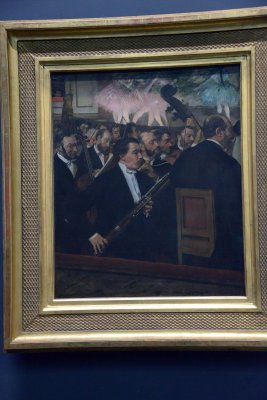Edgar Degas - L'orchestre de l'opéra (1870) - Musée d'Orsay - 3556