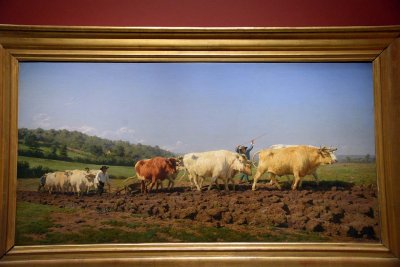 Rosa Bonheur - Labourage nivernais, ou Le Sombrage (1849) - Musée d'Orsay - 3588