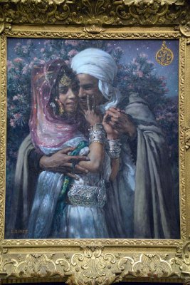 Etienne Dinet - Esclave d'amour et Lumière des yeux; Abd-el-Gerham et Nouriel Aîn, légende arabe (1900) - Musée d'Orsay -3605