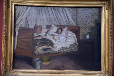 Frédéric Bazille - L'ambulance improvisée (1865) - Musée d'Orsay - 3620