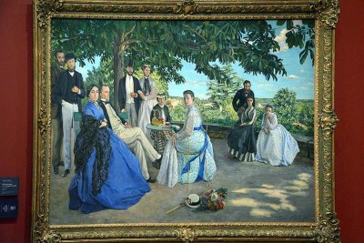 Frédéric Bazille - Réunion de famille, ou Portraits de famille (1867-69) - Musée d'Orsay - 3622