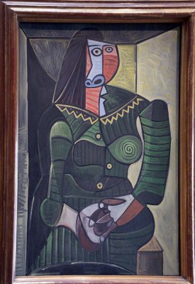 Pablo Picasso - Femme en vert (Dora), 1944 - Muse dOrsay -3330