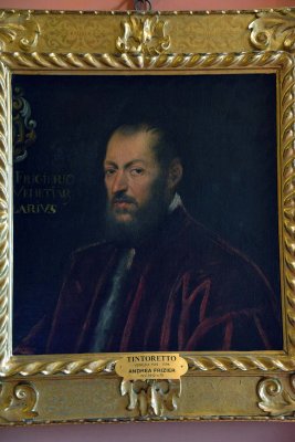 Tintoretto - Andrea Frizier - Palatine Gallery, Pitti Palace - 6481