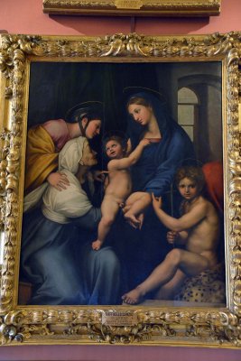 Raffaello Sanzio - Sacra Familia detta dell'Impannata - Palatine Gallery, Pitti Palace - 6483