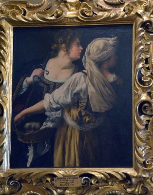 Artemisia Gentileschi - Giuditta - Palatine Gallery, Pitti Palace - 6516