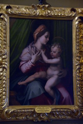 Andrea del Sarto - Madonna col Bambino - Palatine Gallery, Pitti Palace - 6521