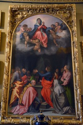Andrea del Sarto - Assunta Passerini (1526) - Palatine Gallery, Pitti Palace - 6539