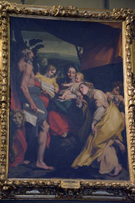 Federico Barocci - Copia della Madonna di S. Girolamo del Correggio - Palatine Gallery, Pitti Palace - 6548