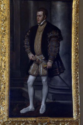 Tiziano Vecellio - Filippo II di Spagna - Palatine Gallery, Pitti Palace - 6561