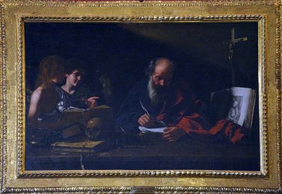 Bartolomeo Cavarozzi - S. Girolamo Nello Studio - Palatine Gallery, Pitti Palace - 6635