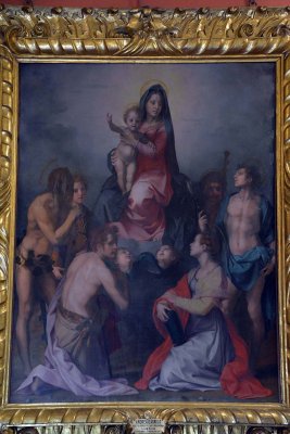 Andrea del Sarto - La Madonna col Bambino - Palatine Gallery, Pitti Palace - 6642