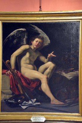 Orazio Riminaldi - Amore Vincitore - Palatine Gallery, Pitti Palace -  6653