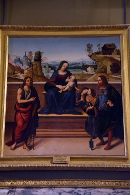 Niccolo Soggi - La Vergine col Bambino e Santi - Palatine Gallery, Pitti Palace -  6655