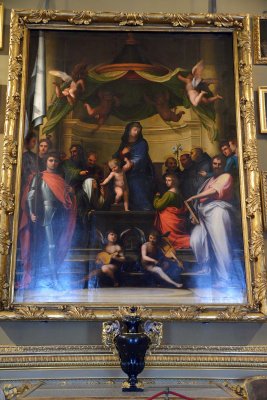 Fra Bartolomeo - Sacra Conversazione (1512) - Palatine Gallery, Pitti Palace - 6659