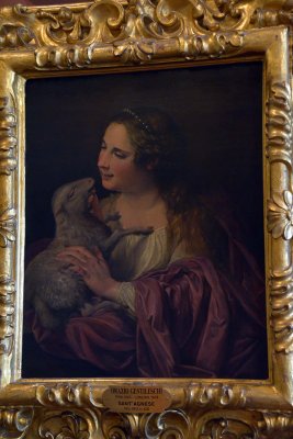 Orazio Gentileschi - Santa Agnese - Palatine Gallery, Pitti Palace - 6678