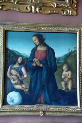 Il Perugino - Madonna del Sacco (1495-1500) - Palatine Gallery, Pitti Palace - 6685