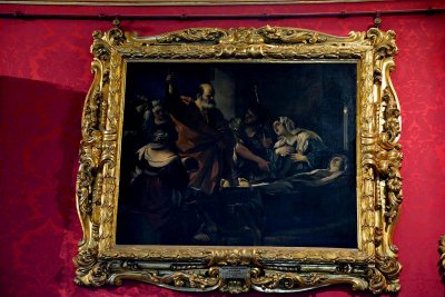 Il Guercino - San Pietro che resuscita - Palatine Gallery, Pitti Palace - 6735