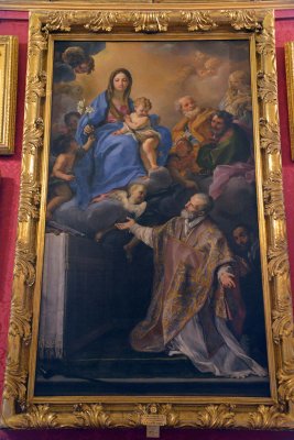 Carlo Maratta - S. Filippo Neri - Palatine Gallery, Pitti Palace - 6736