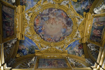 Ceiling by Pietro di Cortona - Sala di Apollo - Palatine Gallery, Pitti Palace - 6746
