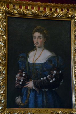 Tiziano - Ritratto di Donna detta La Bella - Palatine Gallery, Pitti Palace - 6763