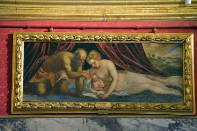 Tintoretto - Venere, Vulcano e Amore - Palatine Gallery, Pitti Palace - 6788