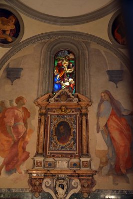Santa Felicita Church - Barbadori (Capponi) Chapel -  - Pontormo: Annunciation (1527-28)- Florence - 6863