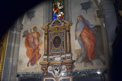 Santa Felicita Church - Barbadori (Capponi) Chapel - Pontormo: Annunciation (1527-28) - Florence - 6865