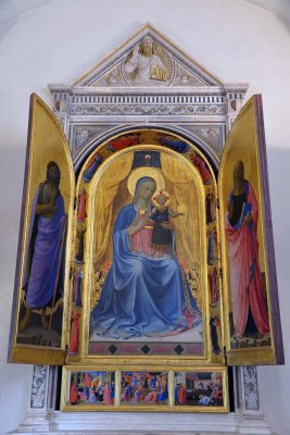 Fra Angelico - Tabernacle of the Linen-drapers (1433-1436) - Couvent de San Marco - 6942