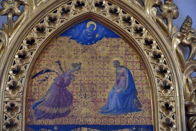 Fra Angelico - Annonciation (1434) - Couvent de San Marco - 6957