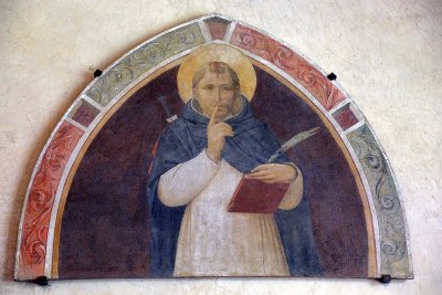 Fra Angelico - Saint Peter Marty enjoins silence (1441-43) - Couvent de San Marco - 6970