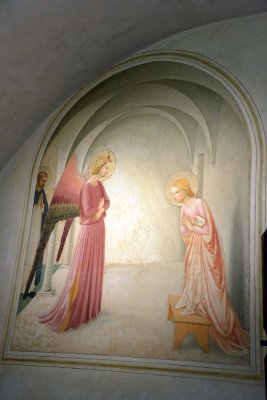 Fra Angelico - L'Annonciation - Couvent de San Marco - 6990