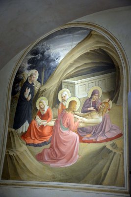 Fra Angelico - Lamentation sur le corps du Christ - Couvent de San Marco - 6997