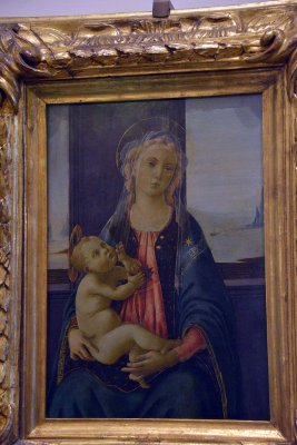 Sandro Botticelli (?) - The Virgin of the Sea (1475-1480) - Accademia Gallery, Florence - 7039