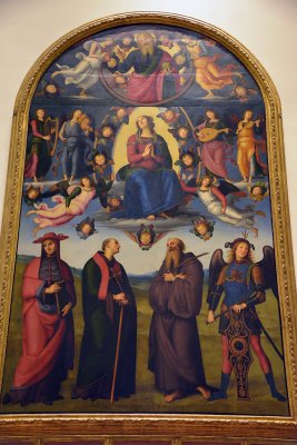 il Perugino - Assumption (1500) - Accademia Gallery, Florence - 7074