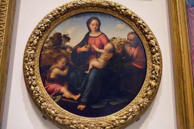 Franciabigio - Madonna and Child with Saint Joseph and Saint John the Baptist (1508-1510) - Accademia Gallery, Florence - 7075