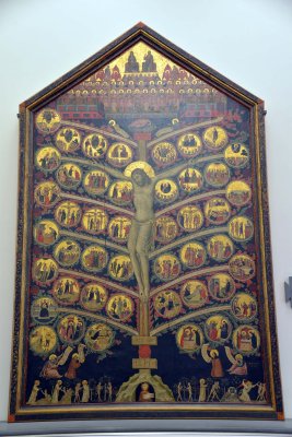 Pacino di Bonaguida - The Tree of Life (1310-1315) - Accademia Gallery, Florence - 7151