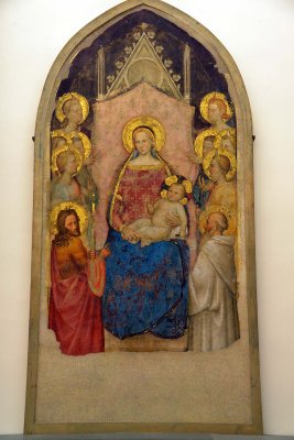 attributed to Giottino - Madonna and Child enthroned (1356)  - Accademia Gallery, Florence - 7156