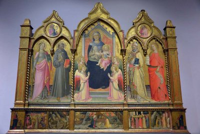 Lippo d'Andrea - Enthroned Madonna and Child (1430-40) - Accademia Gallery, Florence - 7199