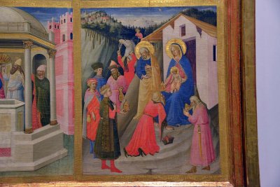 Mariotto di Cristofano - Stories of the Virgin (1455) - Accademia Gallery, Florence - 7207