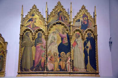 Giovanni dal Ponte - Coronation of the Virgin (1430) - Accademia Gallery, Florence - 7210