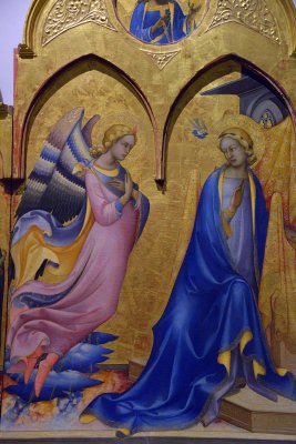 Lorenzo Monaco - Annunciation (1410-1415) - Accademia Gallery, Florence - 7222