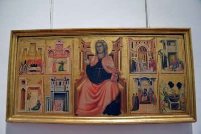 Maestro della Santa Cecilia - Saint Ceciclia and Stories of her Life (1304) - Uffizi Gallery, Florence - 7269