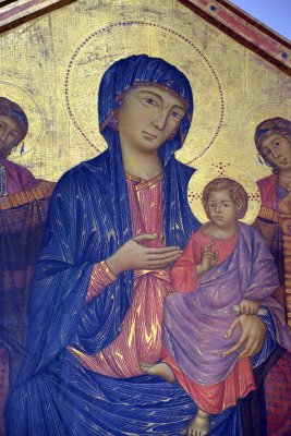 Cimabue - Santa Trinita Madonna (1290-1300)- Uffizi Gallery, Florence - 7275