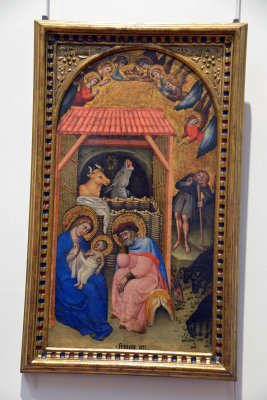 Simone dei Crocefissi - Nativity (1380) - Uffizi Gallery, Florence - 7283