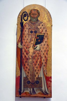 Francesco Traini - Sainted Bishop (1330-5) - Uffizi Gallery, Florence - 7285