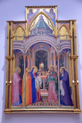 Ambrogio Lorenzetti - Purification of the Virgin (1342) - Uffizi Gallery, Florence - 7292